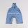 Wholesale Baby Summer Blue Cotton Crepe Fabric Romper